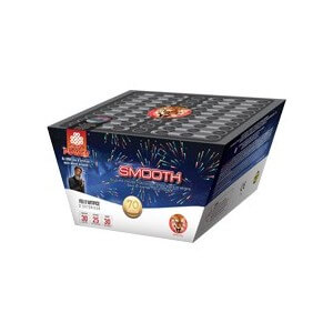 Compact SOFT SMOOTH – 70 Coups Étoiles Multicolores Aériennes - La Boutique De L'artificier