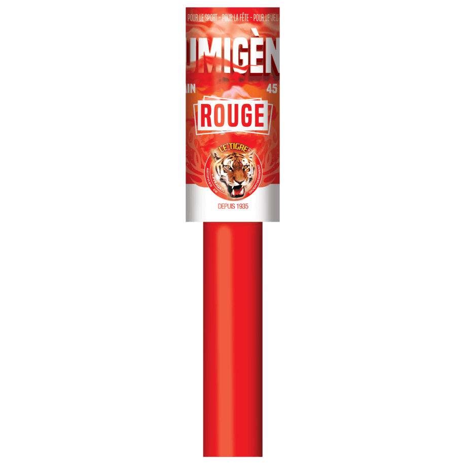 Fumigène à Main Rouge – Fumée Rouge Intense - La Boutique De L'artificier
