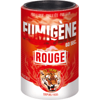 Fumigène Rouge en Pot 60 Secondes – Fumée Rouge Intense au Sol - La Boutique De L'artificier