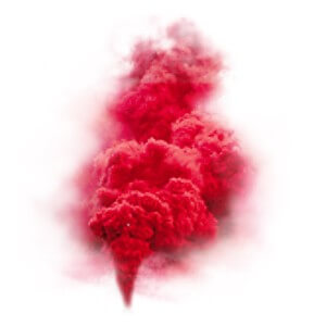 Fumigène Rouge en Pot 60 Secondes – Fumée Rouge Intense au Sol - La Boutique De L'artificier