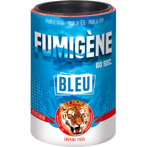 Fumigène Bleu en Pot 60 Secondes – Fumée Bleue Intense au Sol - La Boutique De L'artificier
