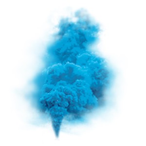 Fumigène Bleu en Pot 60 Secondes – Fumée Bleue Intense au Sol - La Boutique De L'artificier