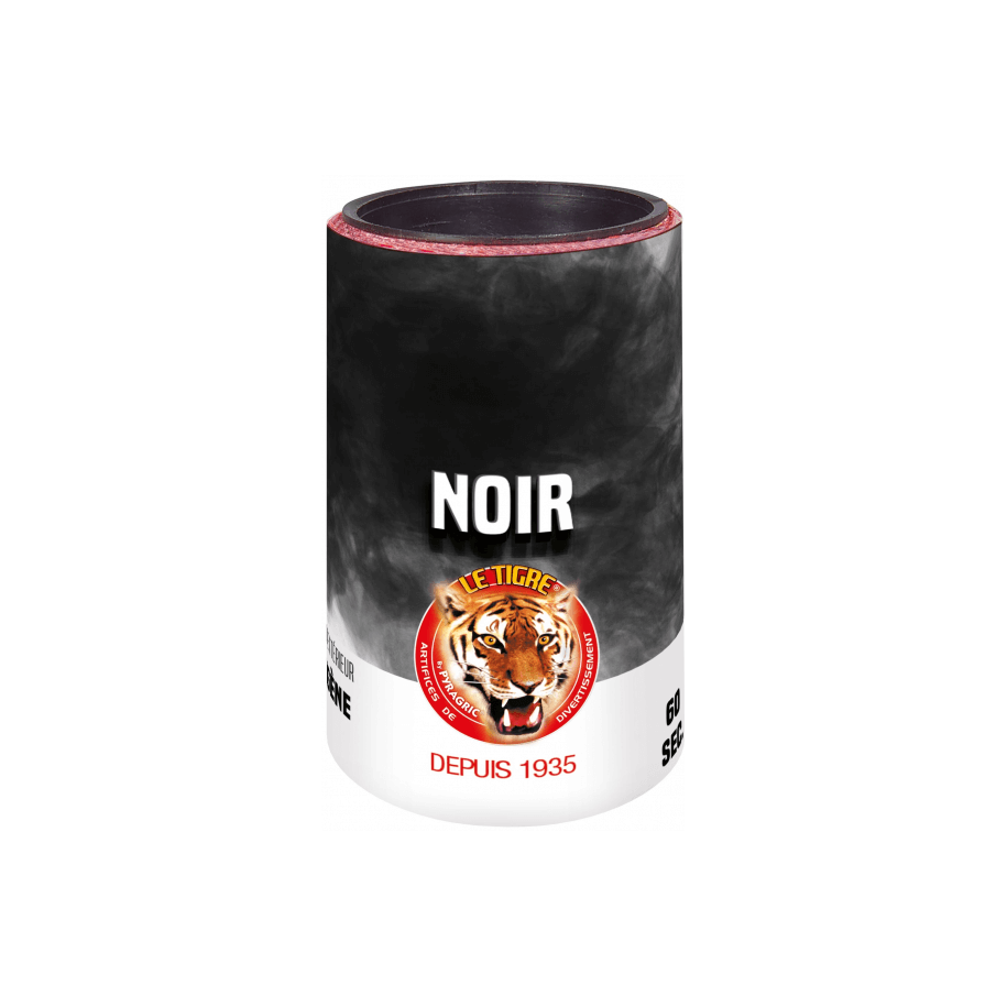 Fumigène Noir en Pot 60 Secondes – Fumée Noire Intense au Sol - La Boutique De L'artificier
