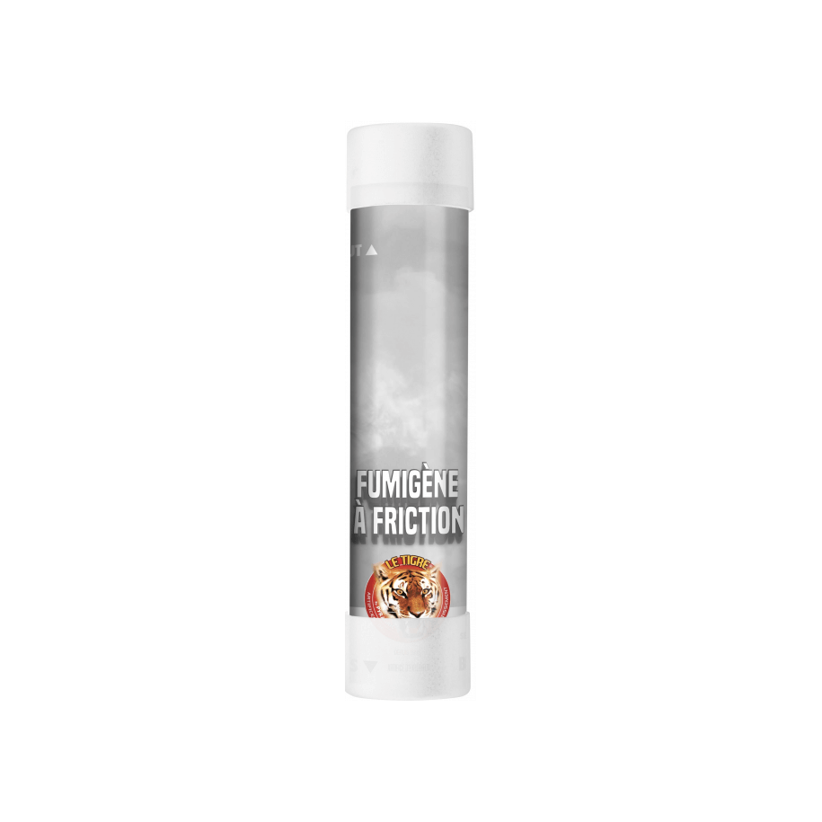 Fumigène Blanc à Friction 60 Secondes – Fumée Blanche Dense Sans Briquet - La Boutique De L'artificier