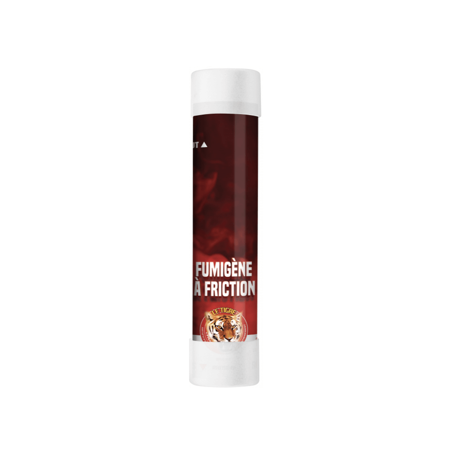 Fumigène Rouge à Friction 60 Secondes – Fumée Rouge Puissante Sans Flamme - La Boutique De L'artificier