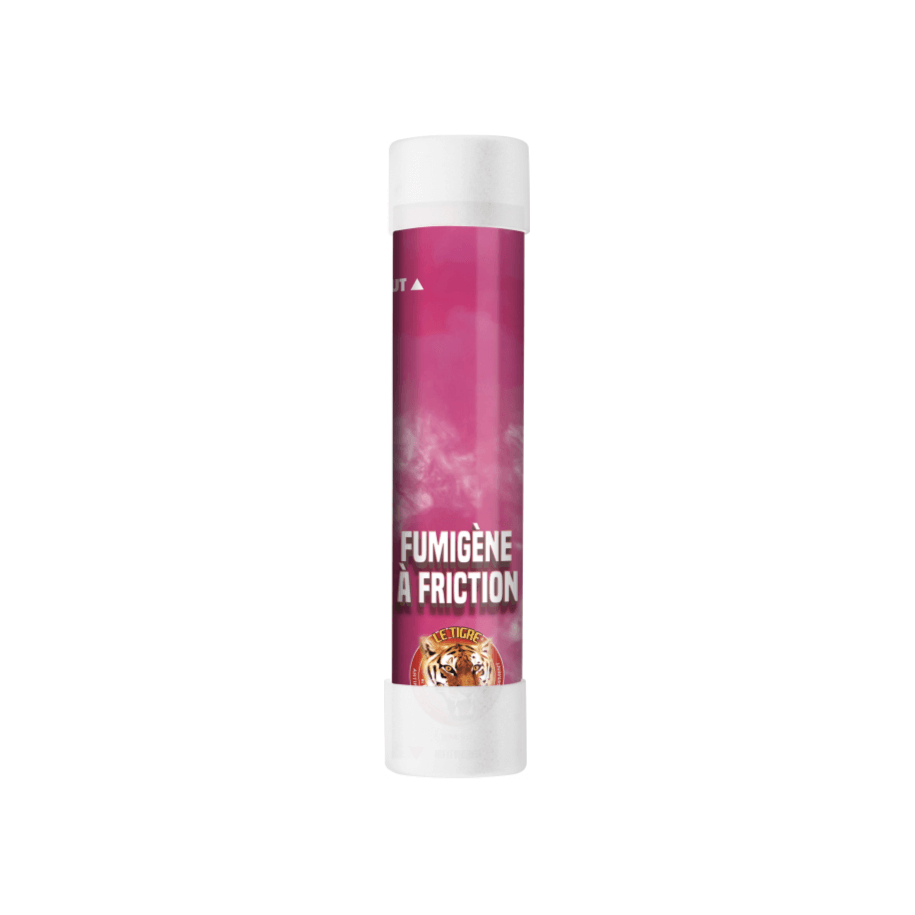 Fumigène Rose à Friction 60 Secondes – Idéal Gender Reveal Sans Briquet - La Boutique De L'artificier