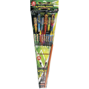 15 Fusées Criss Cross - La Boutique De L'artificier