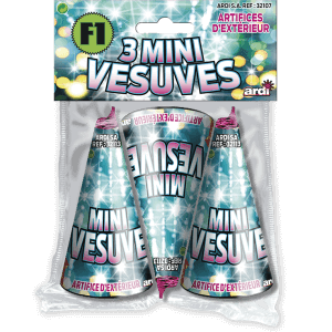 3 FONTAINES MINI VÉSUVE - La Boutique De L'artificier