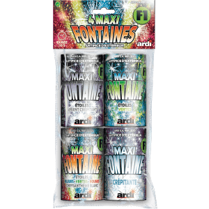 4 MAXI FONTAINES - La Boutique De L'artificier