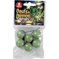 6 OEUFS DE BOULET CREPITANT - La Boutique De L'artificier