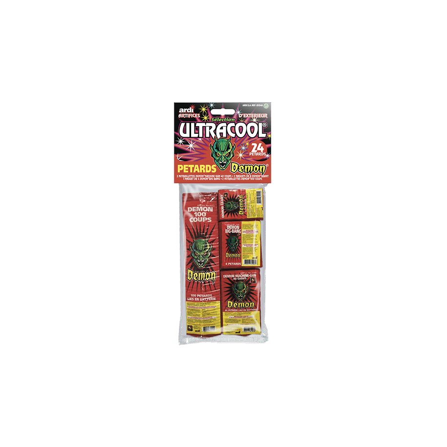 SÉLECTION DE PÉTARDS DÉMON ULTRACOOL - La Boutique De L'artificier