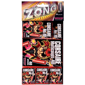 SACHET D'ASSORTIMENT 84 PETARDS ZONG 1 - La Boutique De L'artificier