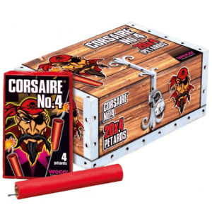 CORSAIRE N°4 - LE PAQUET DE 4 PÉTARDS - La Boutique De L'artificier