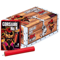 CORSAIRE N°4 - LE PAQUET DE 4 PÉTARDS - La Boutique De L'artificier