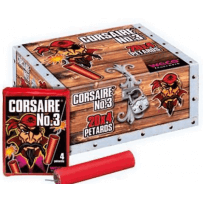 CORSAIRE N°3 - LE PAQUET DE 4 PÉTARDS - La Boutique De L'artificier