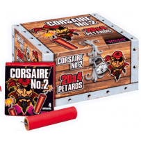 CORSAIRE N°2 - LE PAQUET DE 4 PÉTARDS - La Boutique De L'artificier