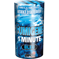 POTS FUMIGÈNE 1MN BLEU - La Boutique De L'artificier