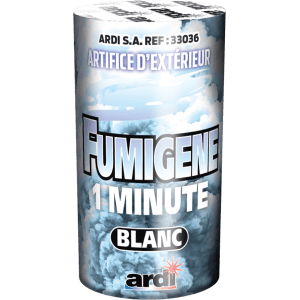 POTS FUMIGÈNE 1MN BLANC - La Boutique De L'artificier