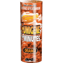 POTS FUMIGÈNE 2MN ORANGE - La Boutique De L'artificier