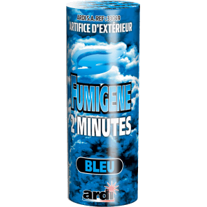 POTS FUMIGÈNE 2MN BLEU - La Boutique De L'artificier