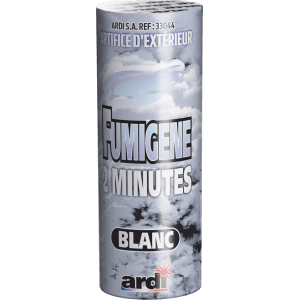 POTS FUMIGÈNE 2MN BLANC - La Boutique De L'artificier