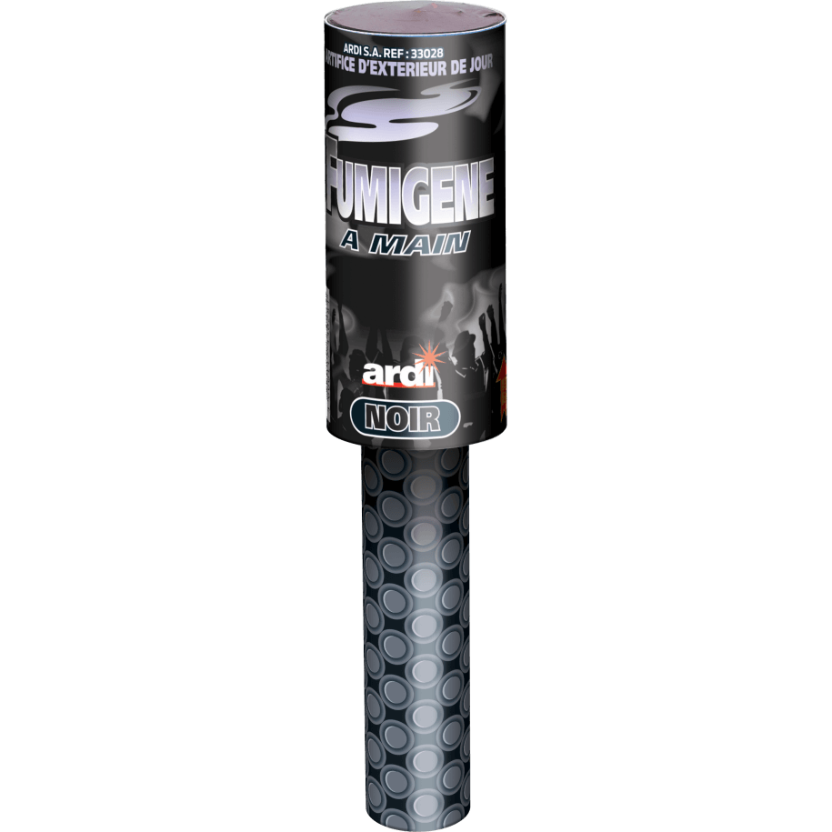 FUMIGÈNE À MAIN NOIR 45sec - La Boutique De L'artificier