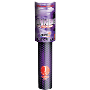 FUMIGÈNE À MAIN VIOLET 45sec - La Boutique De L'artificier