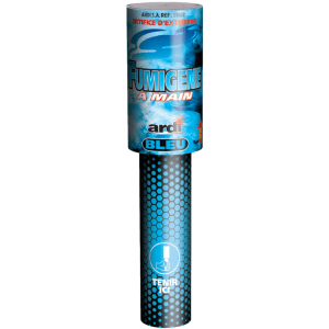 FUMIGÈNE À MAIN BLEU 45sec - La Boutique De L'artificier