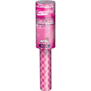 FUMIGÈNE À MAIN ROSE 45sec - La Boutique De L'artificier