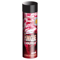 FUMIGÈNE À GOUPILLE 1 MN ROUGE - La Boutique De L'artificier
