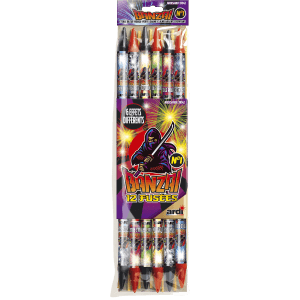 6 FUSÉES BANZAÏ N°1 - La Boutique De L'artificier