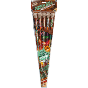 5 Fusées Canon Ball Power Ball - La Boutique De L'artificier