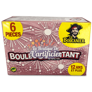 6 OEUFS DE BOULET CREPITANT - La Boutique De L'artificier