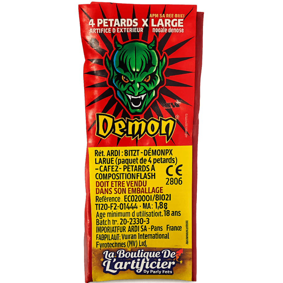 4 DÉMON X-LARGE - La Boutique De L'artificier