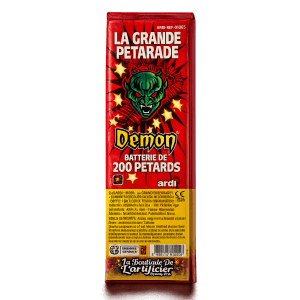 PÉTARD DÉMON LA GRANDE PÉTARADE 200 COUPS - La Boutique De L'artificier