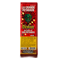 PÉTARD DÉMON LA GRANDE PÉTARADE 200 COUPS - La Boutique De L'artificier