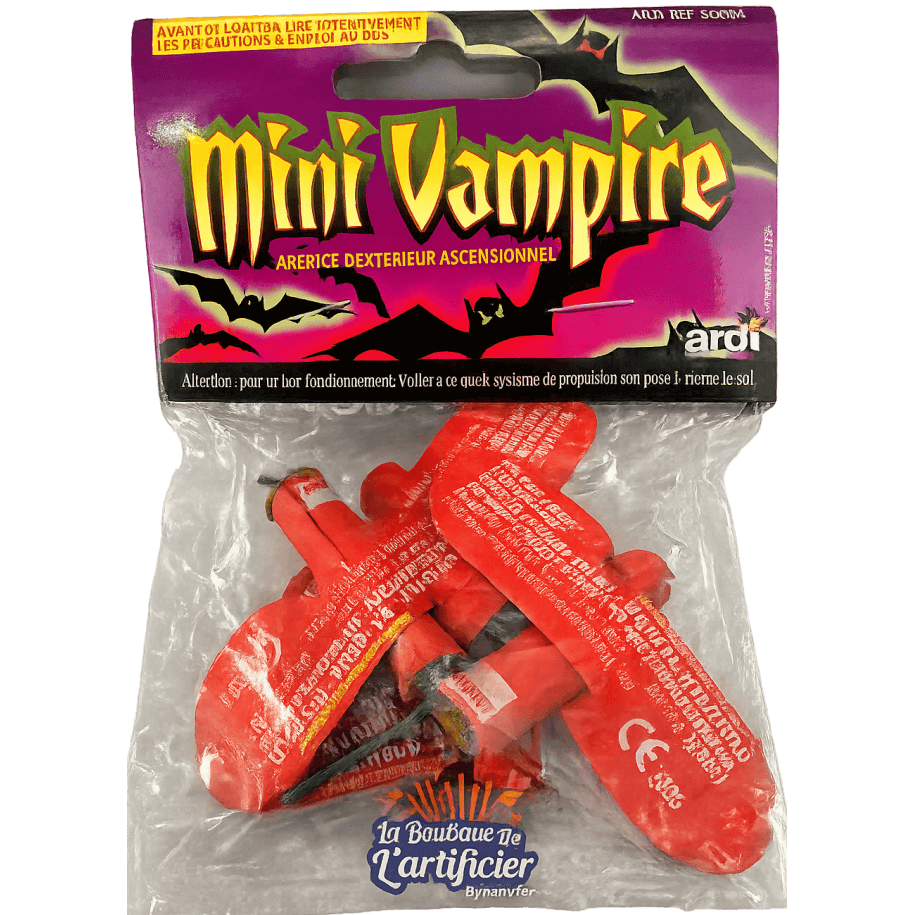 4 MINI VAMPIRE - La Boutique De L'artificier