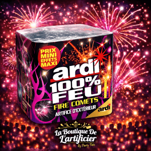 COMPACT FIRE COMETS - La Boutique De L'artificier