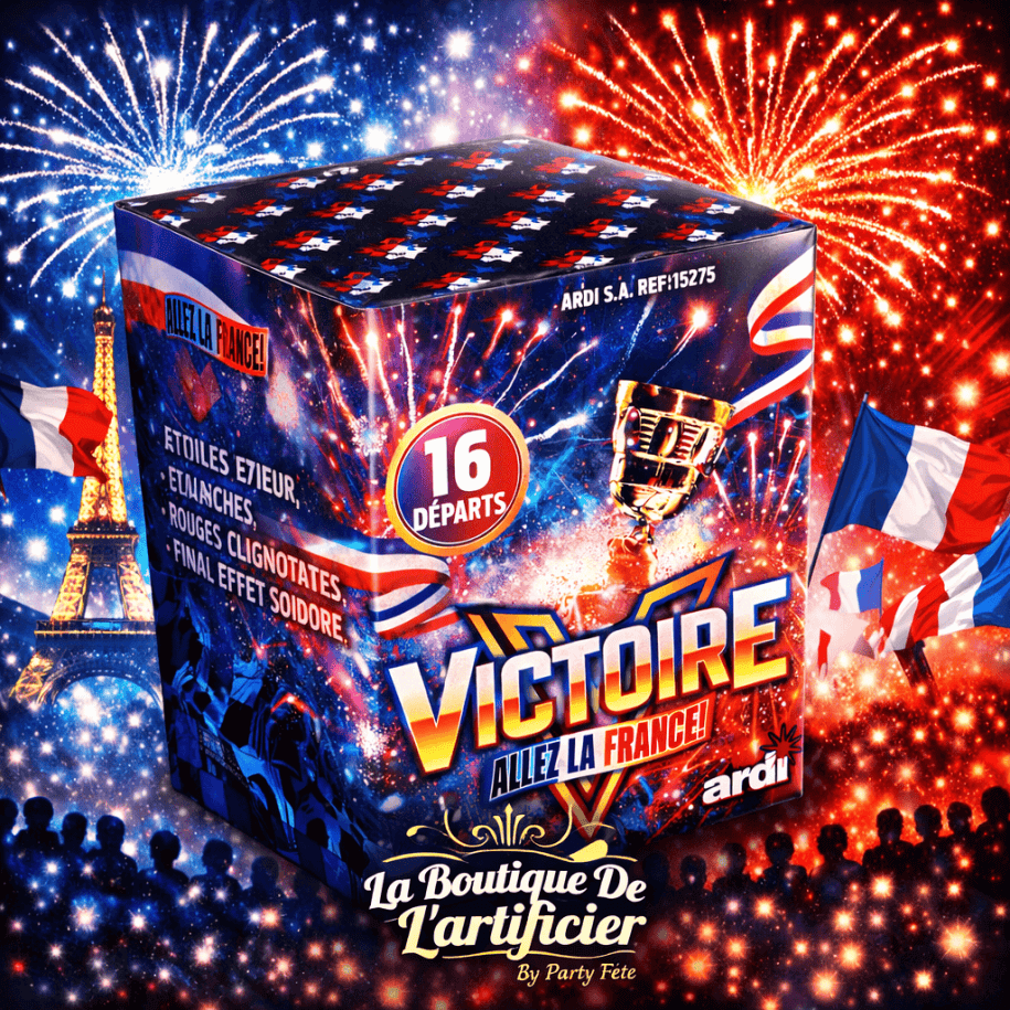 COMPACT VICTOIRE ALLEZ LA FRANCE - La Boutique De L'artificier