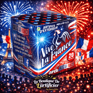 COMPACT VIVE LA FRANCE - La Boutique De L'artificier