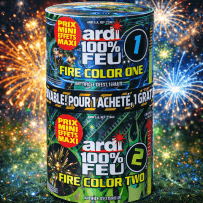 COMPACT FIRE COLOR ONE + TWO - La Boutique De L'artificier