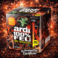 COMPACT FIRE MONSTER II - La Boutique De L'artificier