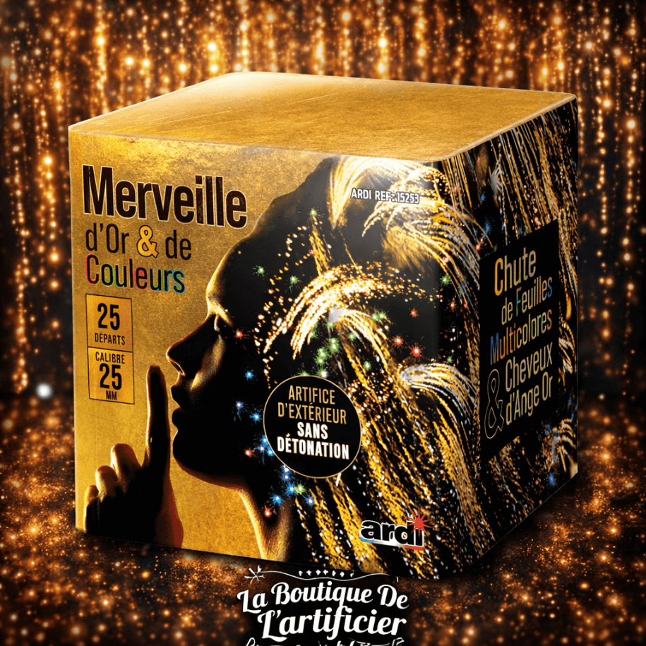 MERVEILLE D'OR ET DE COULEURS - La Boutique De L'artificier
