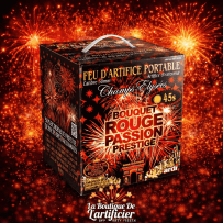 BOUQUET ROUGE PASSION PRESTIGE - La Boutique De L'artificier