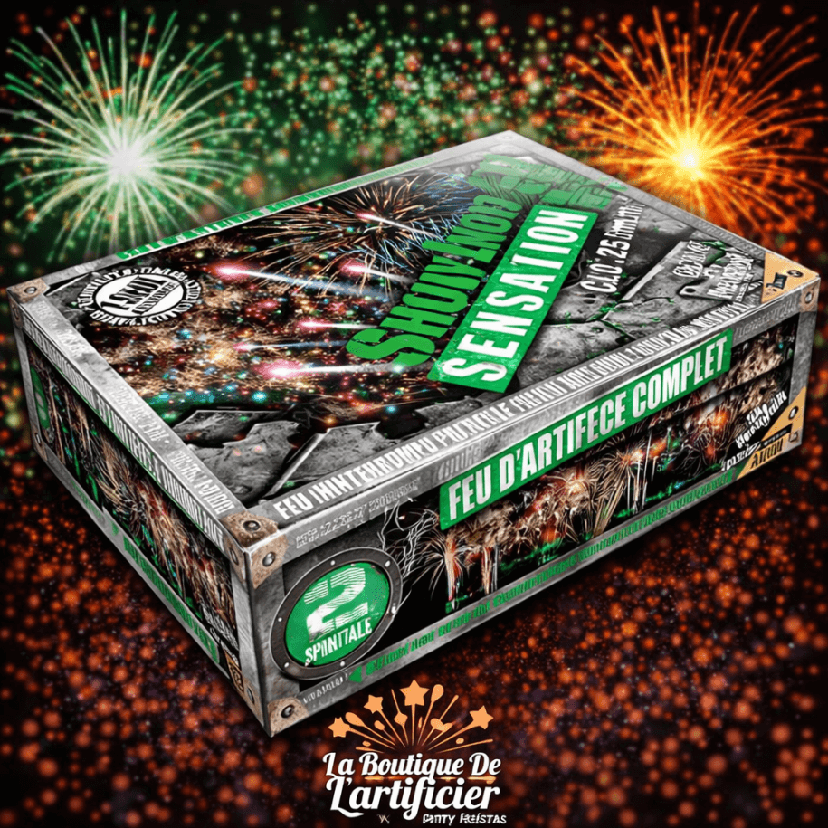 SHOWBOX SENSATION 2MN - La Boutique De L'artificier