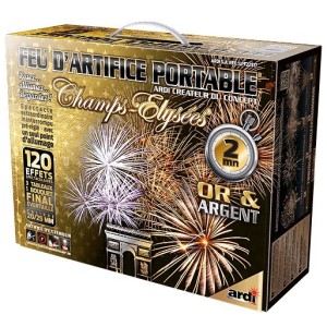 CHAMPS-ÉLYSÉES OR ET ARGENT 2MN - La Boutique De L'artificier