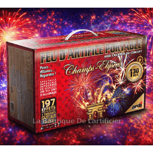 CHAMPS-ÉLYSÉES PRESTIGE 1MN30 MUSICAL - La Boutique De L'artificier