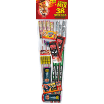 SENIOR MIX – Assortiment de 41 Artifices Variés F2 - La Boutique De L'artificier