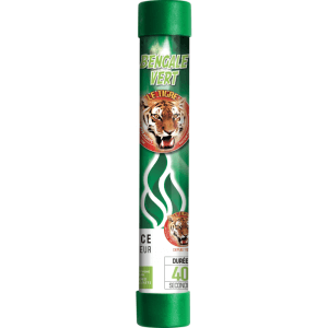 Bengale Vert – Flamme Lumineuse 40 Secondes Le Tigre F1 - La Boutique De L'artificier