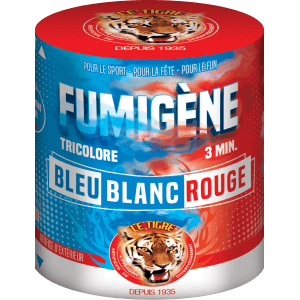 Fumigène Tricolore Bleu Blanc Rouge – Pot 3 Minutes T1 - La Boutique De L'artificier